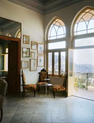 Big windows let in plenty of light and fresh air