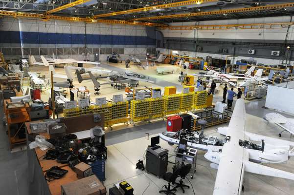 UAV hangar at IAI