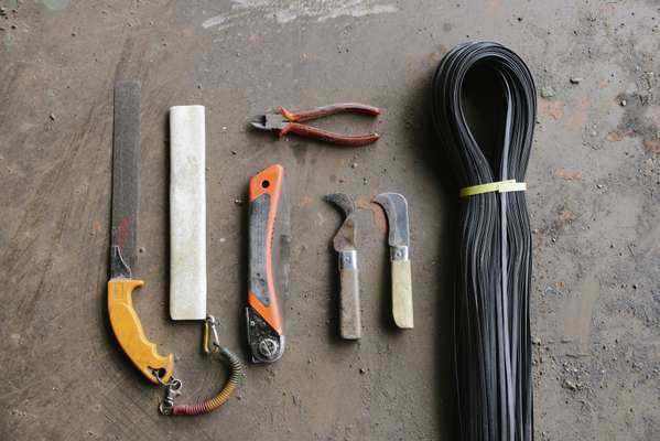 Bamboo scaffolder's toolkit