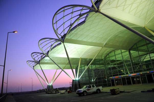 New airport terminal