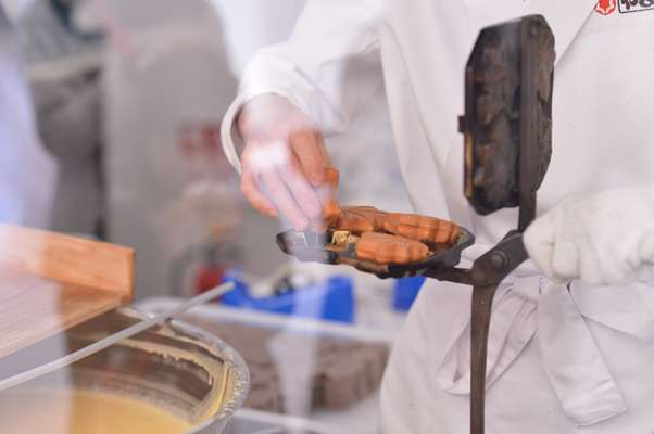 Hiroshima’s signature momiji manju confectionery