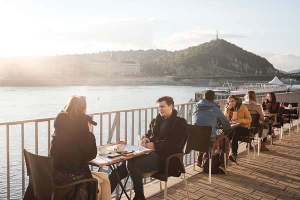 The banks of the River Danube