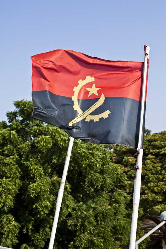 Angola's national flag