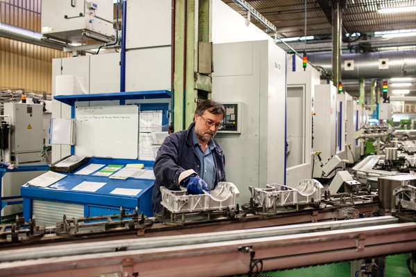 The factory floor at Fagor Ederlan