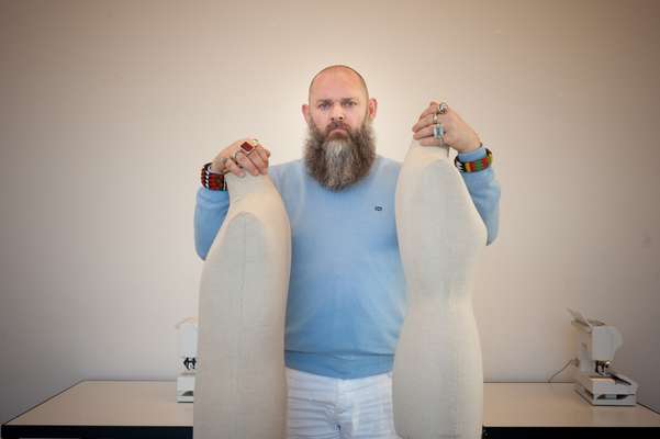 Course leader Walter Van Beirendonck 