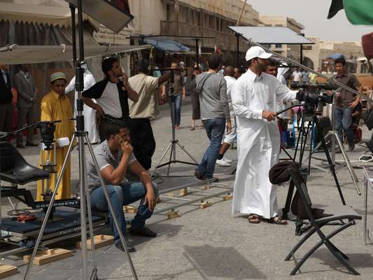 Filming for a children’s comedy to be broadcast over Ramadan