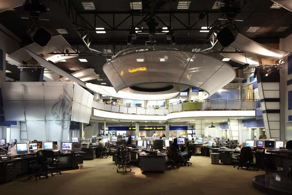 Arabic newsroom