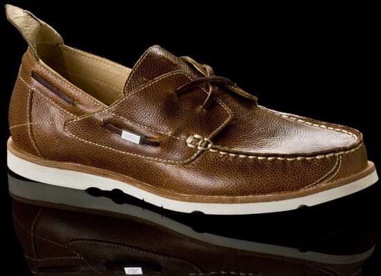 The Vael Project moccasin/desckshoe hybrid