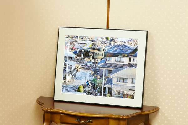 Scenes of the GSDF during the tsunami rescue operations