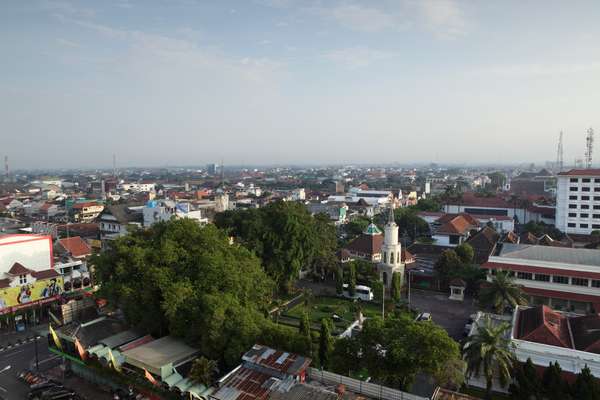 View over Yogyakarta