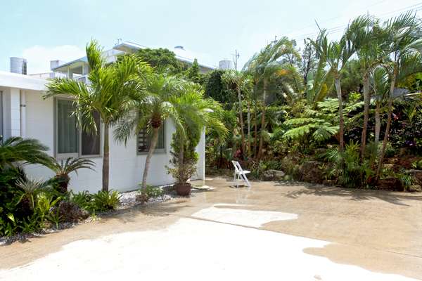 Garden at Masayoshi Higa’s house