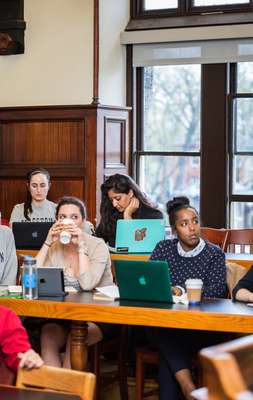 Bruce Hoffman’s class in Healy Hall