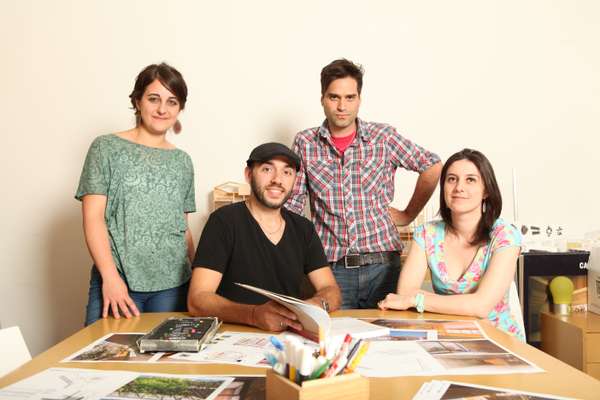 (l-r) Partners Griselda Balian, Gaston Noriega, Gabriel Montelone and Maria Emilia Porcelli