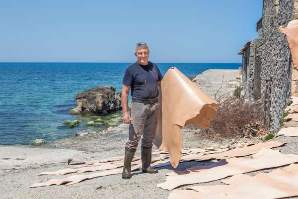 One of the last tanneries in Chania