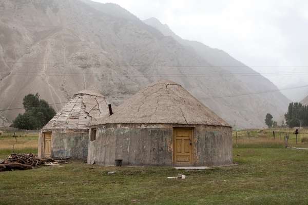 Yurt hotel, Kizilsu Glacier Park