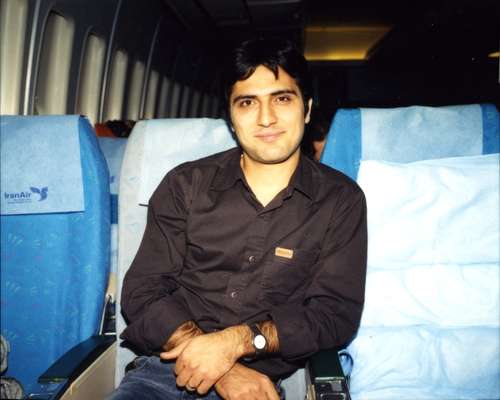 Passenger Kayvan, an employee of Samand, Iran’s national car company 