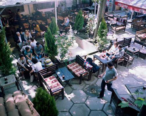 Lalezar Café, in Istanbul’s Maltepe district