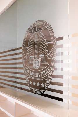 Los Angeles police chief’s new office