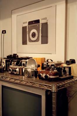 aishi Hirokawa’s collection ofvintage cameras