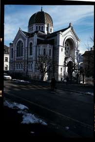 The synagogue, rue de la serre