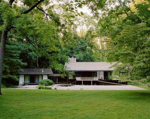 Mira Nakashima’s home, designed by George