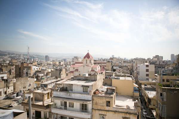 View of Bourj Hammoud, taken from the top of Yeprem