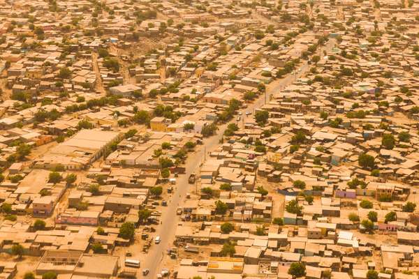 Djibouti from the air