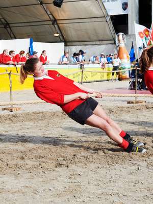 Heave! Tug-of-war is big news at Olma and the Sinners came first this year