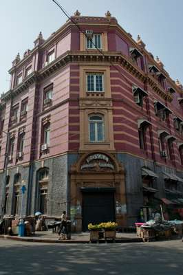 Recently renovated building near the state governor residence  (Raj Bhavan)