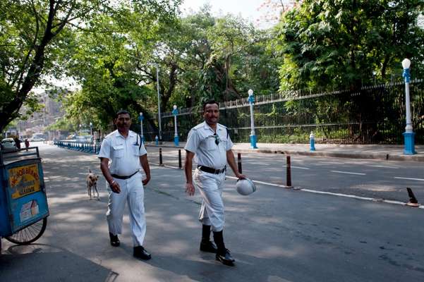 Street near Raj Bhavan