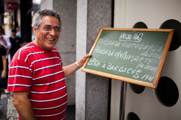 José Paiva, owner of Cais da Ribeira Portuguese restaurant