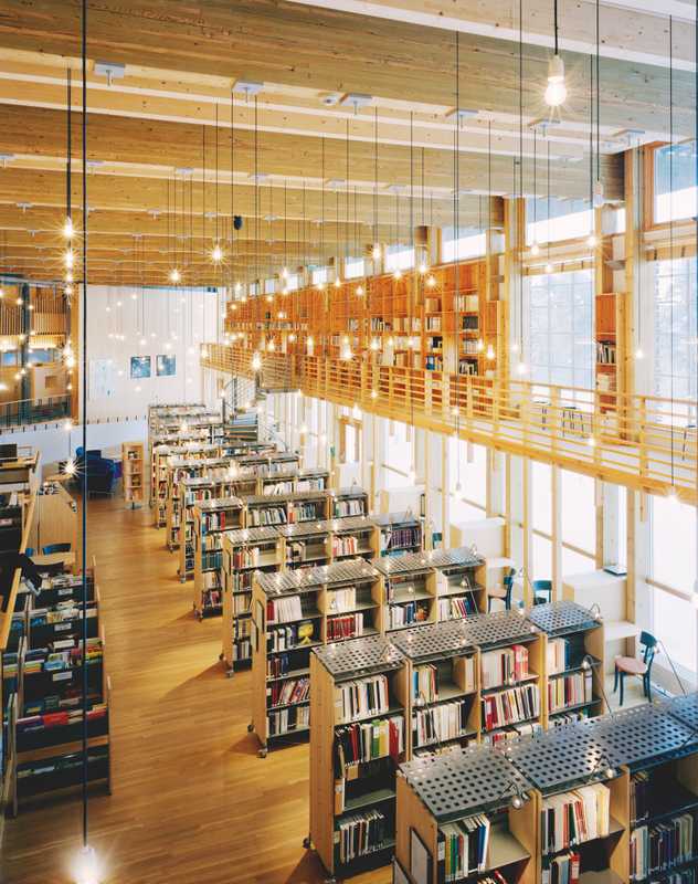 Library at the Norwegian Sámi parliament 