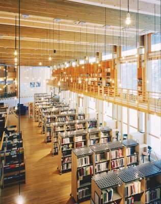 Library at the Norwegian Sámi parliament 