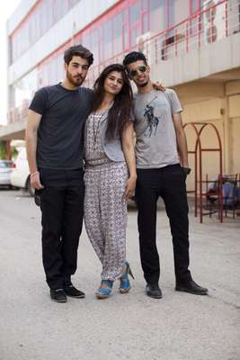 Lalo Tariq Fatih, Terza Omar and Pavel Haider have started a youth newspaper