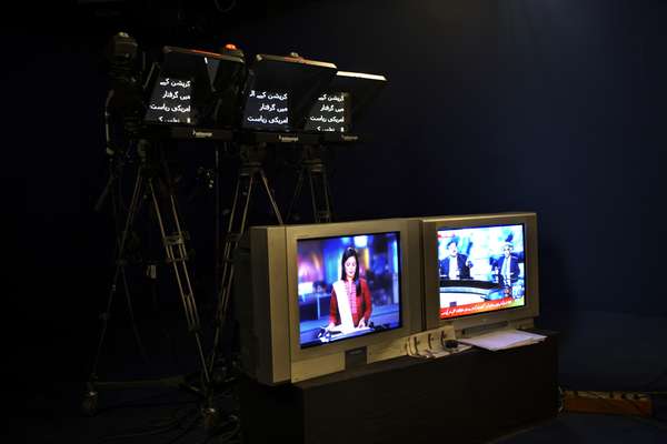 Autocue for GEO News presenters