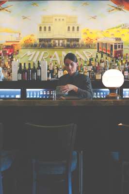 Barista at the Roxy Cinema