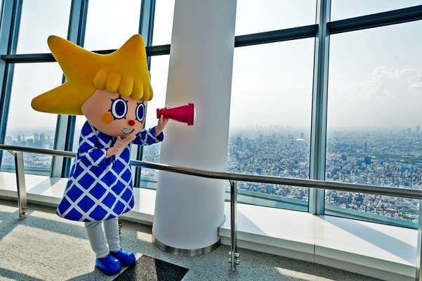 Sorakara, the Skytree mascot