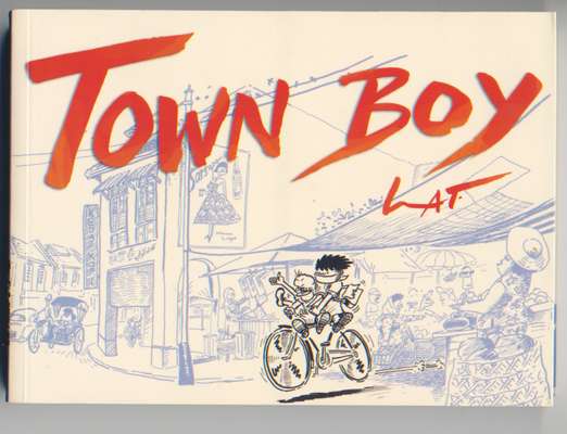 Cover of 'Town Boy', sequel to the hugely popular 'Kampung Boy'