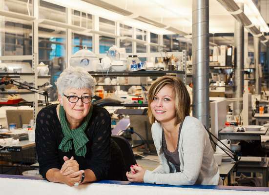 Judith Sørensen and Jacqueline Tranemose Fredericia