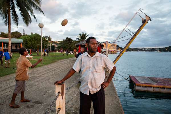 Capital Port Vila’s waterfront