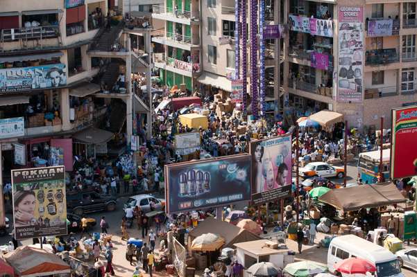 Makola market, central Accra