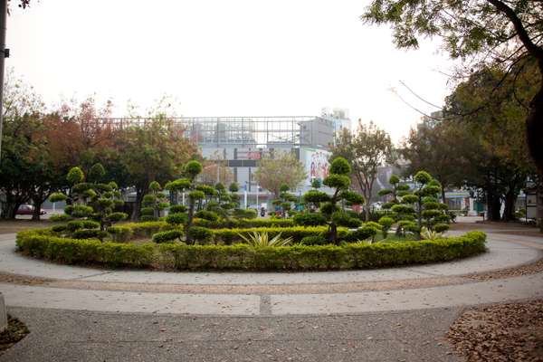 Roundabout inside Zhongyang Park