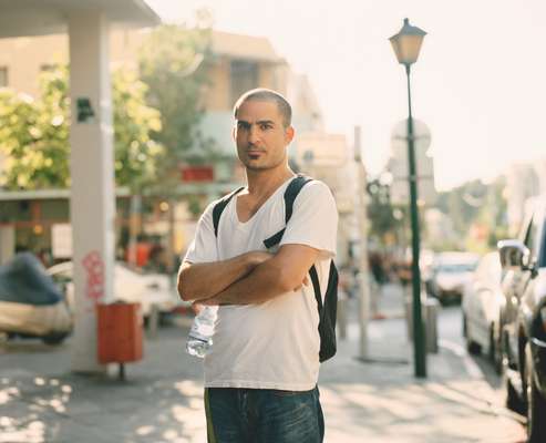 Adar, 32, in Tel Aviv. He did military service at 18 