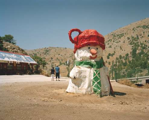 Mount Hermon ski resort close to Israel-Lebanon-Syria border  