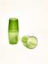 Bon nuit green carafe and two glasses