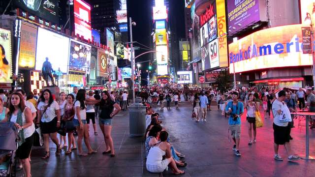 Public spaces in New York: Times Square