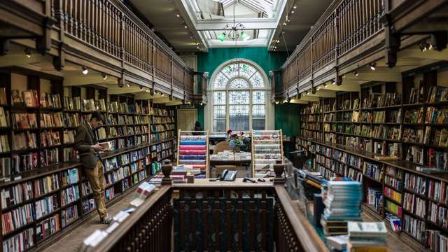 Iona Dudley, bookseller at Daunt Books