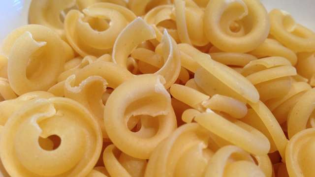 The geometry of pasta 