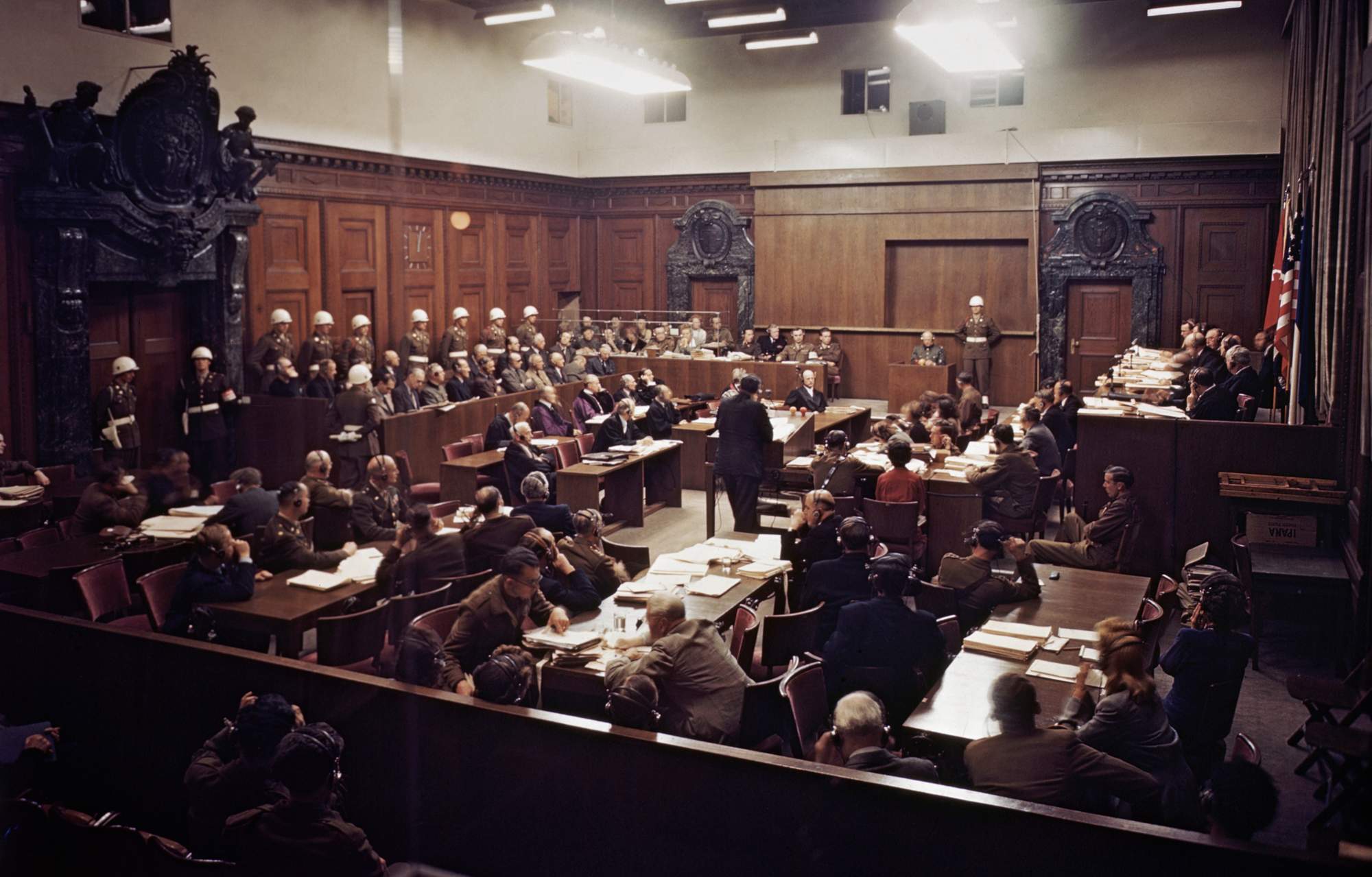 Международный военный трибунал в нюрнберге проходил. Нюрнбергский процесс 1945-1946. Военный трибунал в Нюрнберге. Международный военный трибунал 1945. Трибунал в Нюрнберге 1945.
