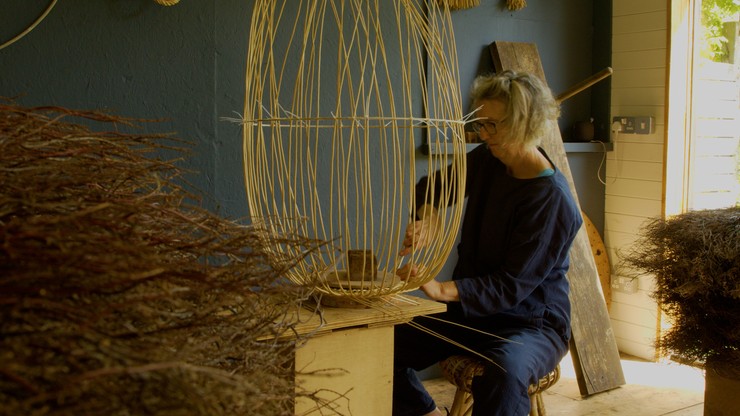 Basket-weaving with Annemarie O'Sullivan 